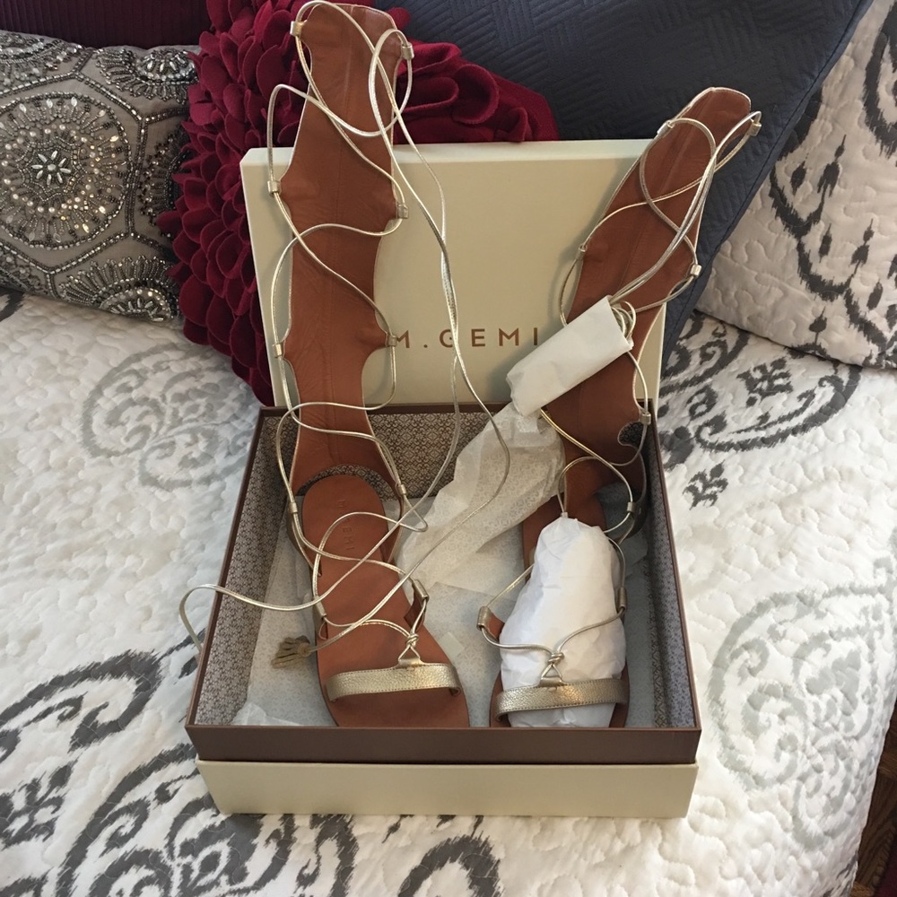 M. Gemi Gladiator Sandals Size 40 - Picture 4 of 7